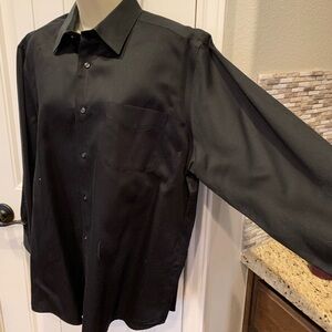 Black men’s dress shirt